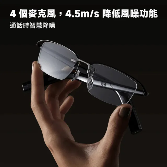 【小米】官方旗艦館 Xiaomi 米家智慧音頻眼鏡 混合眉架款