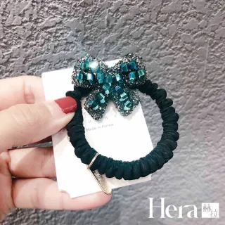 【HERA 赫拉】韓國輕奢水鑽ins髮圈 H115080501(輕奢 水鑽 ins 髮圈)