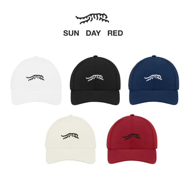 【SUN DAY RED】男款 高爾夫球帽 排汗 透氣 棒球帽 遮陽帽 (白/黑/深藍/紅/米) CYPRESS TOUR SNAPBACK