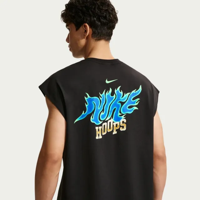 【NIKE 耐吉】運動背心_男_AS M NK DF SL TOP STREET_黑色 (IW1202010)
