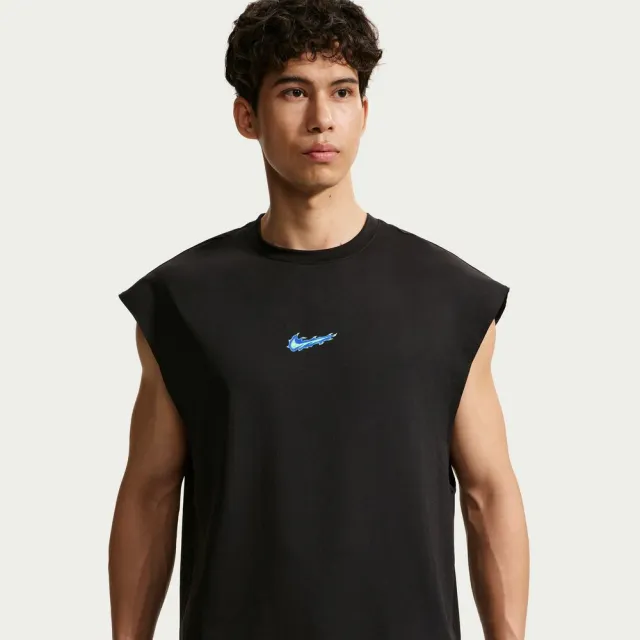 【NIKE 耐吉】運動背心_男_AS M NK DF SL TOP STREET_黑色 (IW1202010)