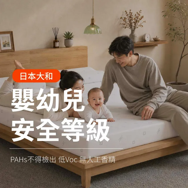 【森好眠】單人5cm大和抗菌乳膠床墊3x6.2尺經典款(薄床墊學生宿舍可摺疊折疊Sonmil森好眠)