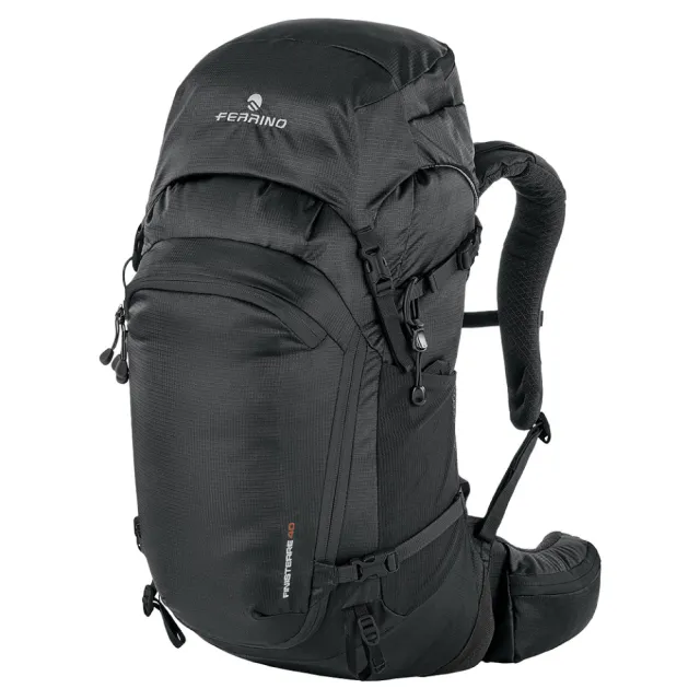 【FERRINO】雙11 登山健行網架背包 黑色 Finisterre 40 75747