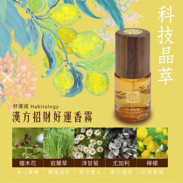 【好運道】龍藏萬福-吉陽五行開運香霧-胡桃木噴霧瓶1入(故宮龍藏經 好運 招財 平安)