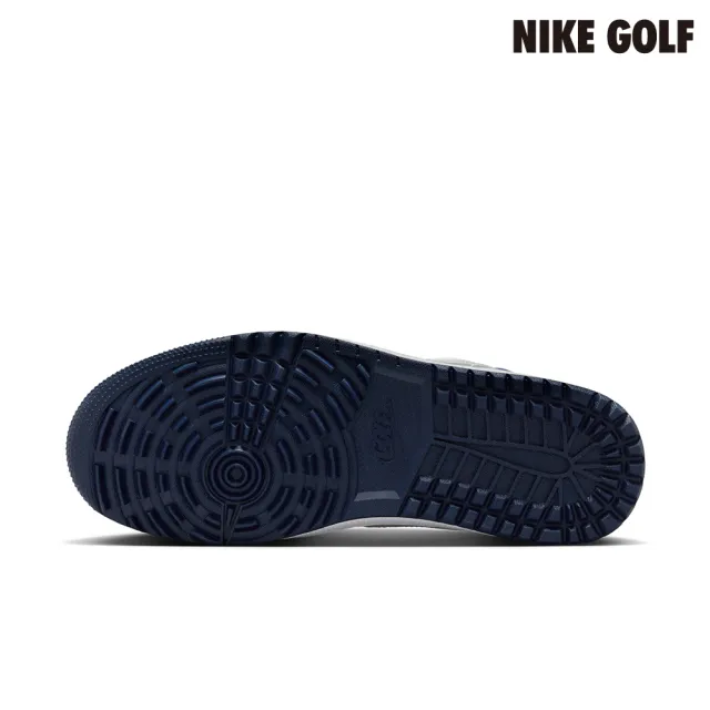 【NIKE GOLF】Air Jordan Mule 高爾夫鞋 白色/午夜藍/金屬銀色(FJ1214-102)