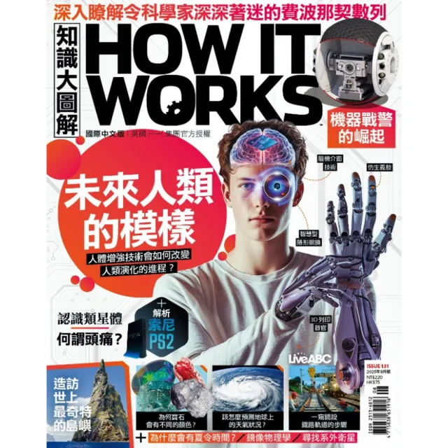 【希伯崙】《How It Works知識大圖解》1年12期 贈 全聯禮券500元