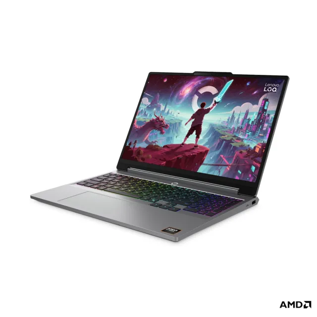 【Lenovo】Office 2024組★15.3吋Ryzen 7獨顯RTX5050電競筆電(LOQ/R7-250/16GB/512GB/W11)