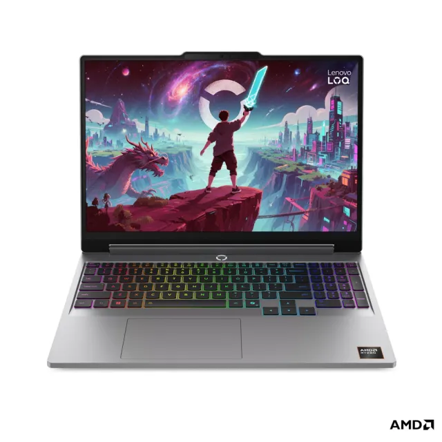 【Lenovo】65W快充組★15.3吋Ryzen 7獨顯RTX5050電競筆電(LOQ/R7-250/16GB/512GB/W11)