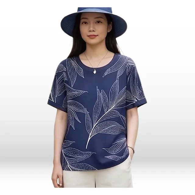 【水衫】沁涼舒棉花卉上衣六件組(O03-09)