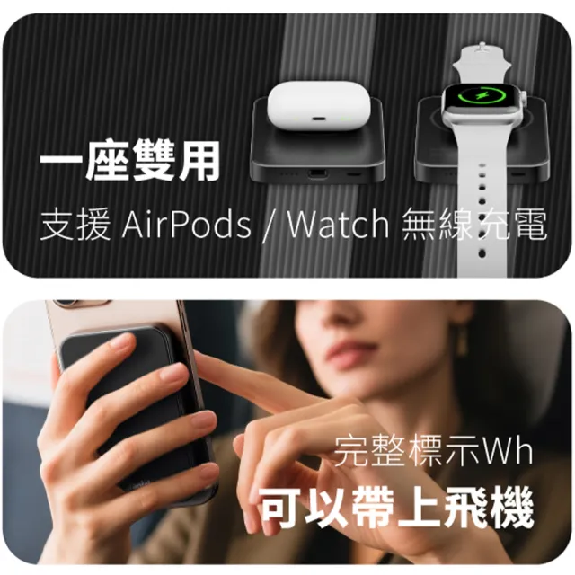 【grantclassic】穩如鈦山 TITANSHIELD MagSafe 固態行動電源 10000mAh (五合一 官方直營)