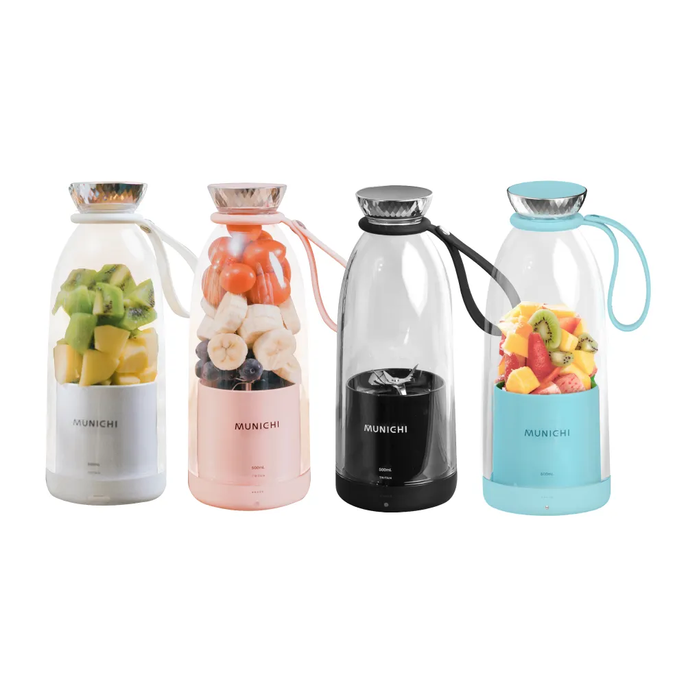 【MUNICHI 沐尼黑】輕量隨行果汁杯 Mr.Juicer(USB果汁機 隨行杯 調理機 )