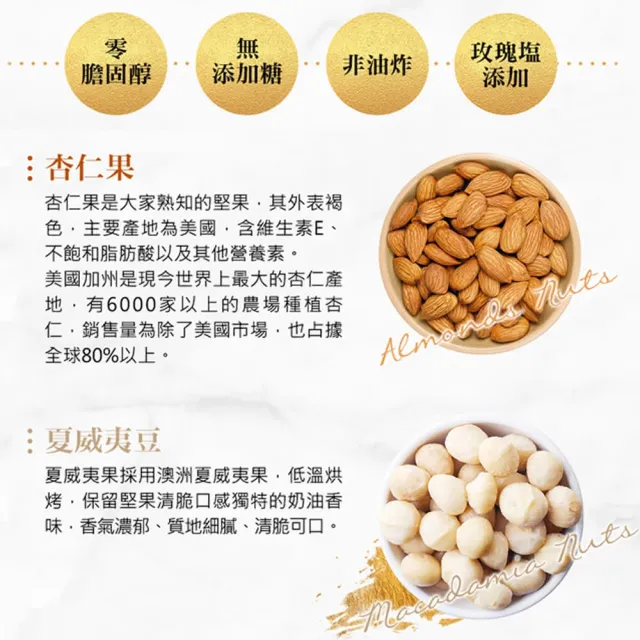即期品【紅布朗】買一送一★鹽烤威力果仁170gX1罐(杏仁果 夏威夷豆)