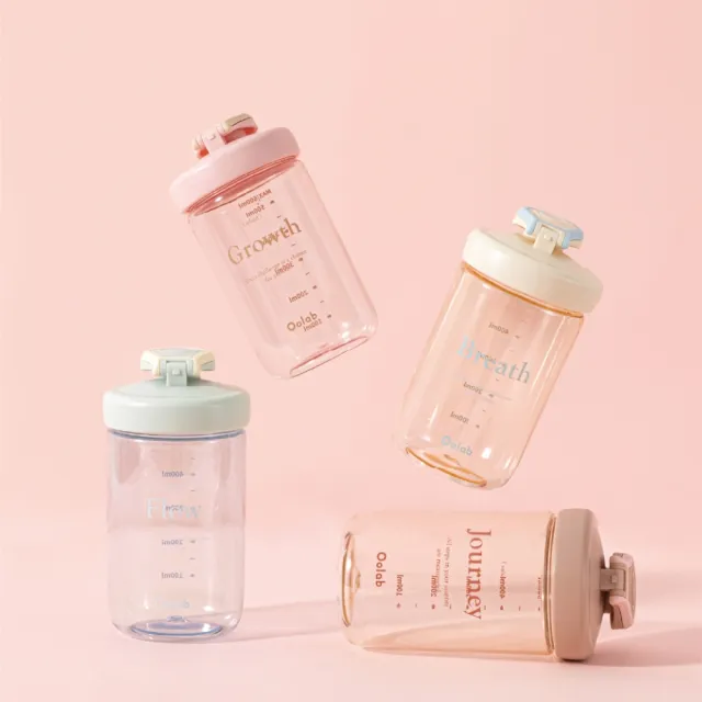 【Oolab 良杯製所】律動蛋白搖搖杯 500ml(防漏/乳清蛋白/搖搖杯/7色任選/攪拌球)