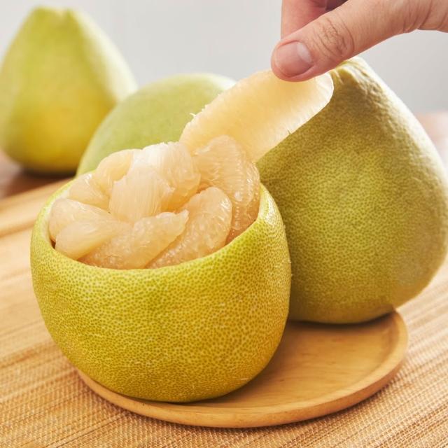 【黑貓嚴選】《李文粒果園》頂級麻豆文旦6kg(12-14入/箱 60年老欉 產地直送 中秋 柚子 禮盒)