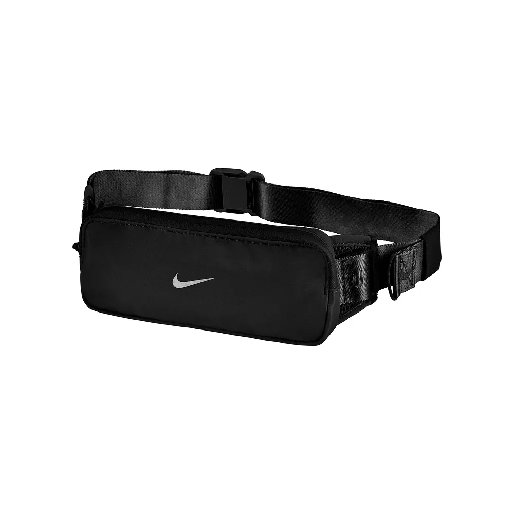 【NIKE 耐吉】腰包 運動 慢跑 小包 TEMPO 黑 N1012419082OS