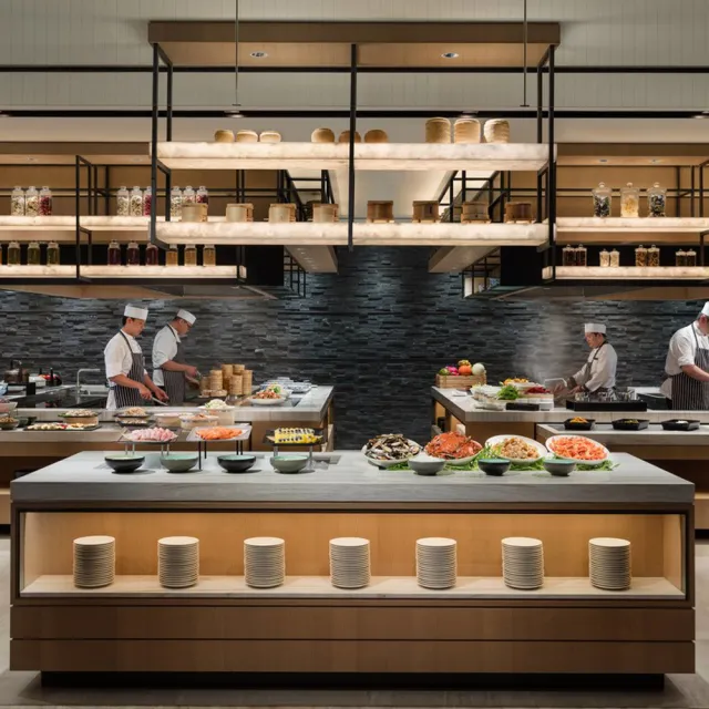 【國泰萬怡酒店】MJ KITCHEN平日自助式午餐券(平日晚餐+200.假日午晚餐+300)