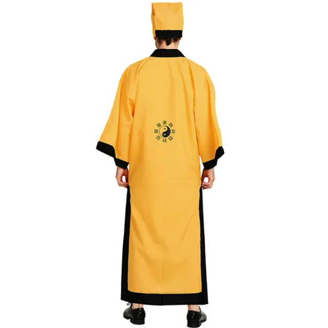 【橘魔法】大人道士服+帽子 套裝 道袍 造型服 萬聖節 角色扮演 道具 戲劇 變裝派對 主題 尾牙 cosplay