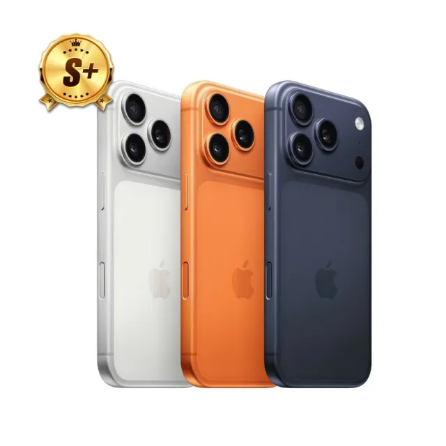 【Apple】S+級福利品 iPhone 17 Pro 256G 6.3吋(電池健康度100%)全新未拆封僅盒損 原廠保固一年