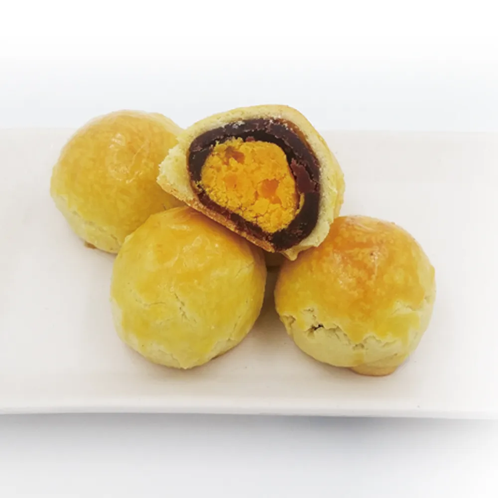 【格麥蛋糕】超人氣菠蘿蛋黃酥手提禮盒/10入*2盒(下午茶點/辦公室團購/人氣美食/點心/手工餅乾)_年菜 年節 