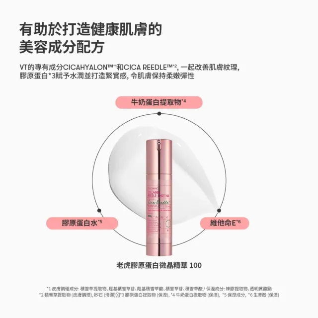 【VT】官方直營 膠原蛋白微晶精華100eL 30ml