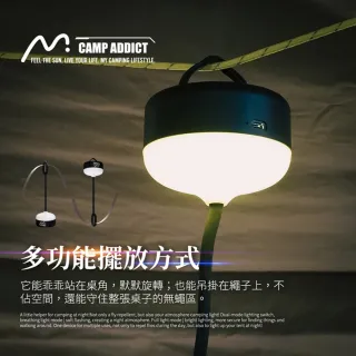 露營中毒本鋪 趕蠅器 照明燈 驅蠅器 可充電式 桌立型驅蠅 露營 戶外 CAMP ADDICT