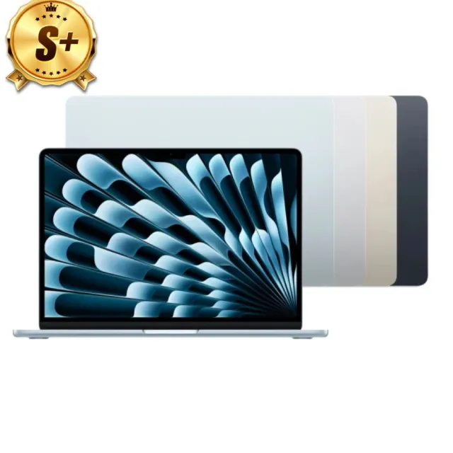 【Apple】S+級福利品 MacBook Air 13.6吋 M5 10核心CPU 10核心GPU 24G/1TB SSD 台版官方整新機(99成新)