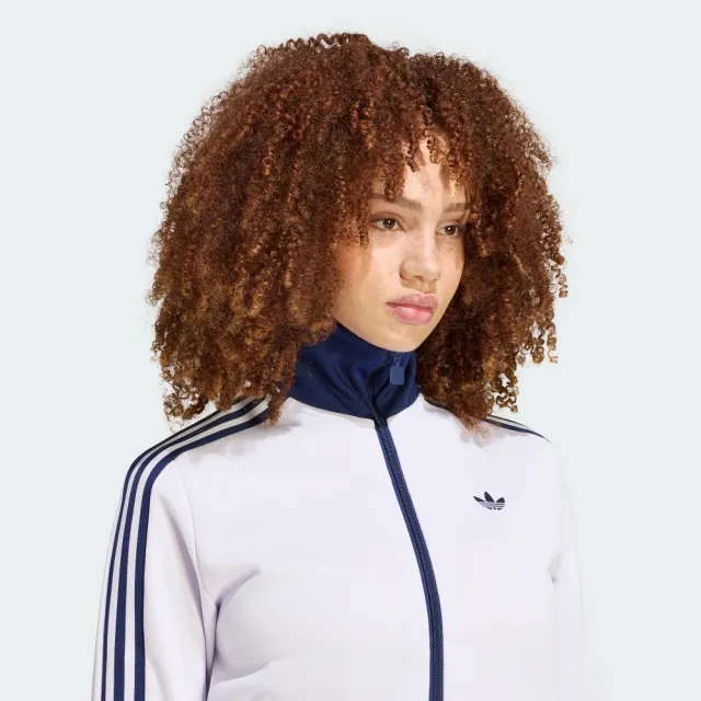 【adidas 愛迪達】運動外套 KX4263 女款ORIGINALS經典撞色運動夾克