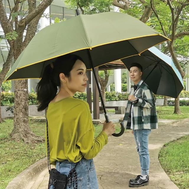 【雨之情】大顯威風自動直傘(超值買1+1 雨傘 長傘 長直傘 大傘)