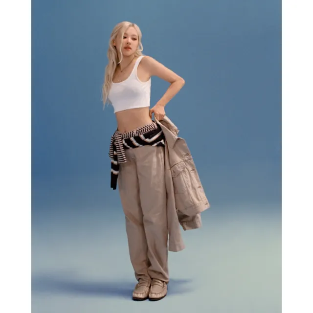 【LEVIS】ROSE 朴彩英同款 Loose Taper寬鬆錐形牛仔褲 / 巴黎扣調節環 女生牛仔褲 人氣新品 0083N-0048