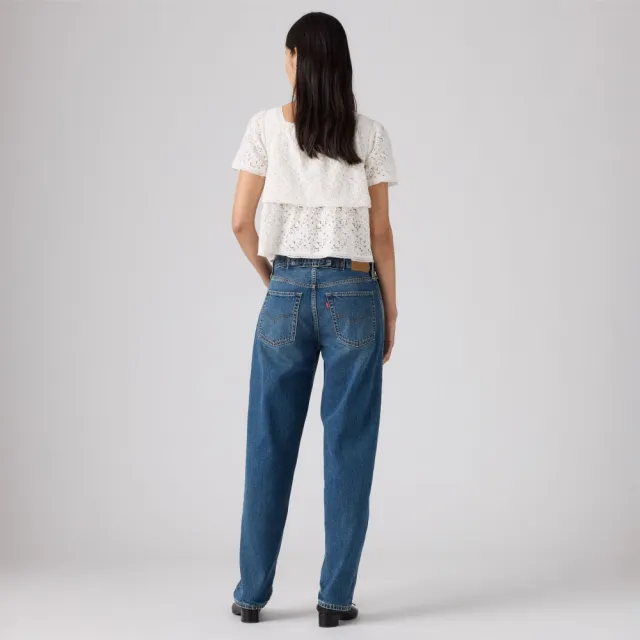 【LEVIS】ROSE 朴彩英同款 Loose Taper寬鬆錐形牛仔褲 / 巴黎扣調節環 女生牛仔褲 人氣新品 0083N-0049