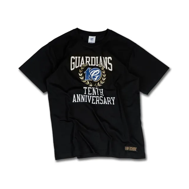 【富邦悍將】悍將十週年紀念TEE(黑/灰藍_XS-3XL)