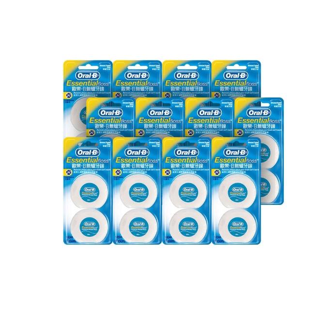 【Oral-B 歐樂B】無蠟牙線50公尺 x 24入