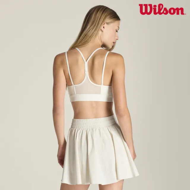 【WILSON】Aeria Tennis Skirt Sandrift 女款 服飾 半身裙 白色 WE00211W002001