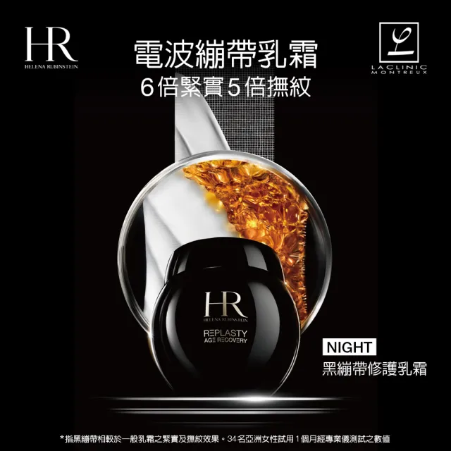 【Helena Rubinstein HR 赫蓮娜】官方直營 黑繃帶修護乳霜50ml 醫美術後可用 修復抗老