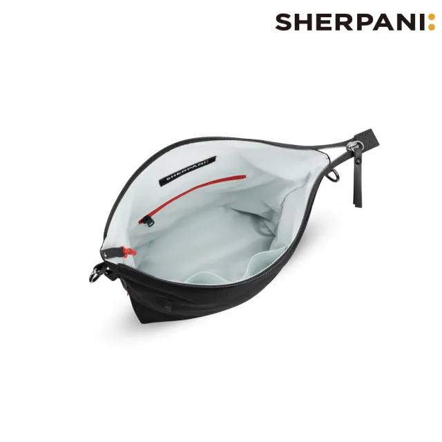 【Sherpani】雙11 RFID 防盜多功能側背包 26I Vale AT 12L｜黑色 (RFID屏蔽 平板適用)