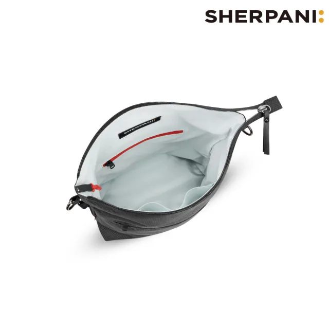【Sherpani】雙11 RFID 防盜多功能側背包 26I Vale AT 12L｜石灰 (RFID屏蔽 平板適用)