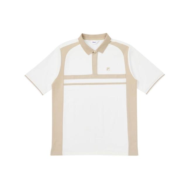 【FILA】男短袖POLO衫-棕色 1POA-5001-KK
