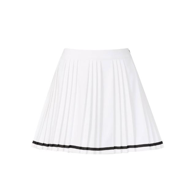【FILA】女平織短裙-白色 5SKA-5009-WT
