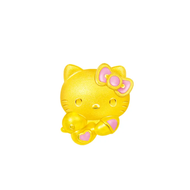 【Just Gold 鎮金店】三麗鷗 Hello Kitty 甜萌寶寶-任選 黃金串珠
