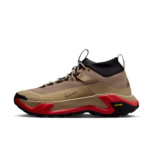 【NIKE 耐吉】運動鞋 跑步鞋 男鞋 NIKE ACG ZEGAMA HIKE ACG 高筒 登山鞋 抓地力 卡其 (IO7854200)