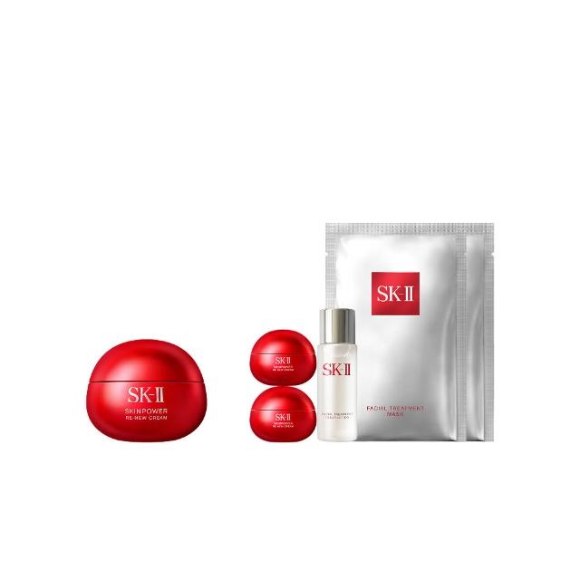 【SK-II】官方直營 肌源賦能煥顏活膚霜 50g(經典or輕盈任選/乳霜/臉部保養/澎彈/緊緻/大紅球)