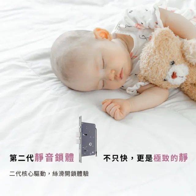 【HITACHI 日立】逸系列 電子貓眼推拉式智慧電子鎖/門鎖 (人臉/wifi/指紋/密碼/卡片/鑰匙/含基本安裝)