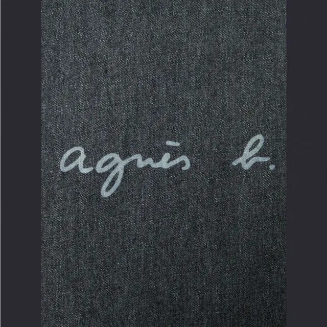 【agnes b.】Voyage 丹寧拔染印花 兩用托特包 多款任選