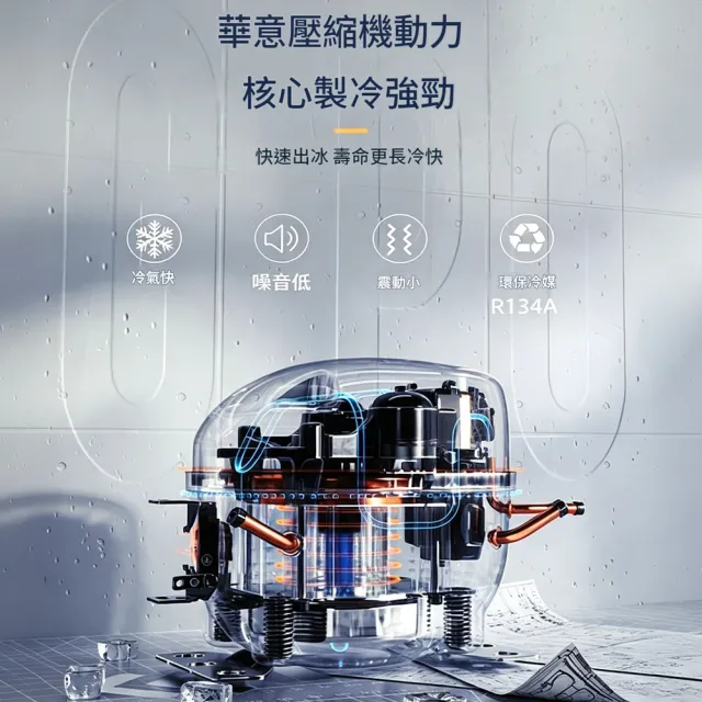 【RTAKO】45L車載冰箱 壓縮機冰箱 拉桿冰箱 車家兩用 雙溫雙控 露營冰箱 行動冰箱 保冷箱 冷藏箱 E45