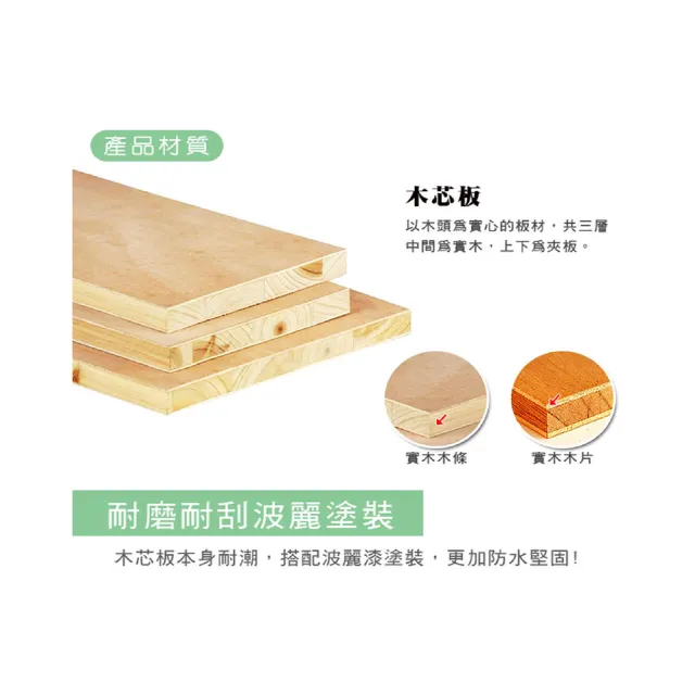 【ASSARI】暢銷全臺灣國民書桌全組(寬90深58高164cm)