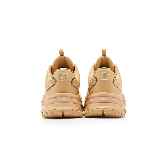 【FILA】TWINE MAX v2 女休閒鞋 厚底老爹鞋 -米 (5-C626A-260)