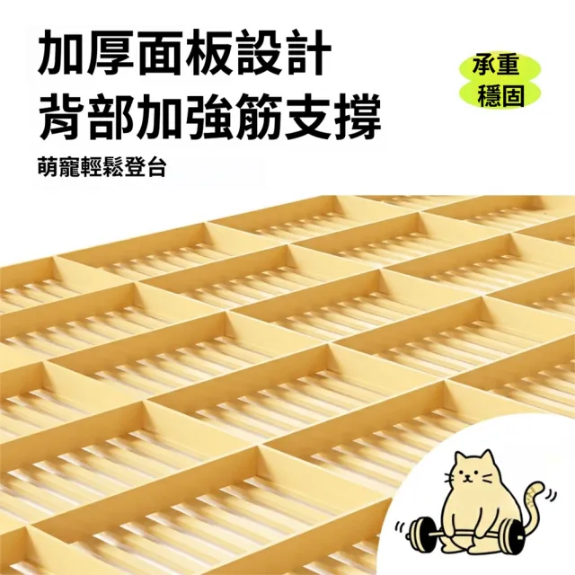【FONMOST】雙層貓砂墊9CM 防帶出控砂墊 落砂墊 貓砂盆踏墊 貓咪貓砂落砂墊 控砂台 貓咪腳踏墊 寵物用品