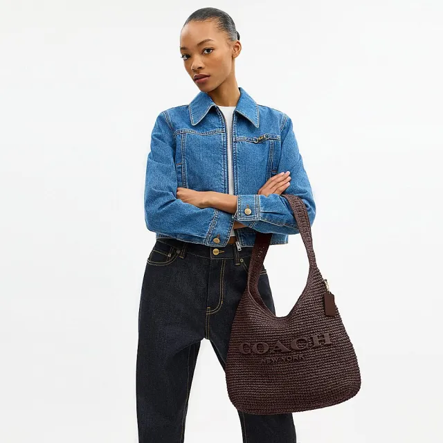 【COACH】蔻馳官方直營 BROOKLYN 34號單肩包-2色任選(CDZ38)