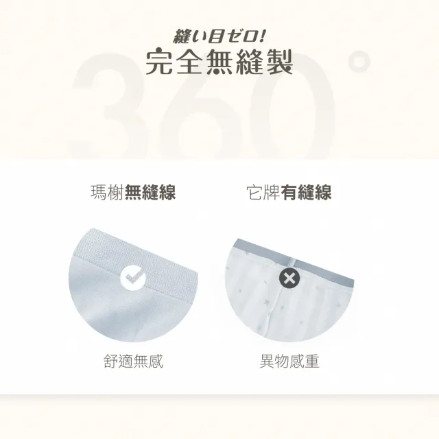 【MarCella 瑪榭】3件組-MIT-無縫抗菌內褲-薄感中低腰(女內褲/抗菌內褲/無縫內褲)