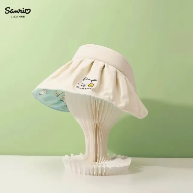 【SANRIO 三麗鷗】父親節送禮精選 正版授權夏季防曬透氣涼爽成人貝殼帽遮陽帽凱蒂貓帕恰狗美樂蒂酷洛米